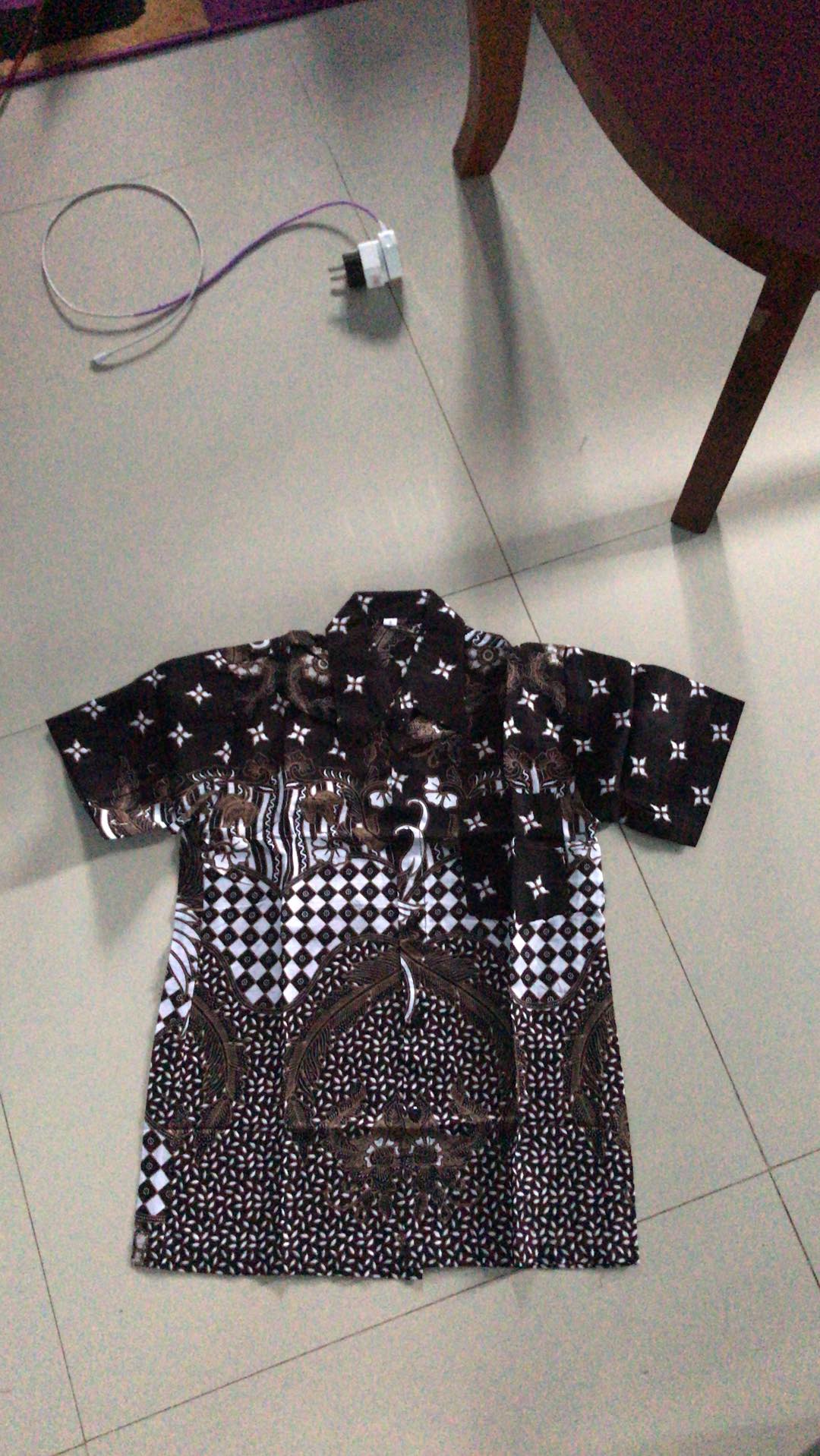 684 Couple Batik Kemeja Dewasa M -> Bigsize 5l,anak 2 Th -> 12 Thn,seragam Hem