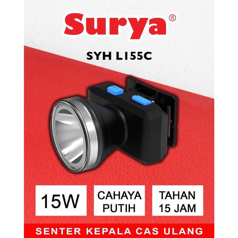 Senter Kepala Surya SYH 155C 15watt