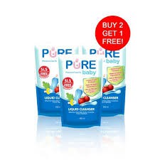 Pure Bb Liquid Cleanser Food Grade Refil 450 ml BUY 2 GET 1