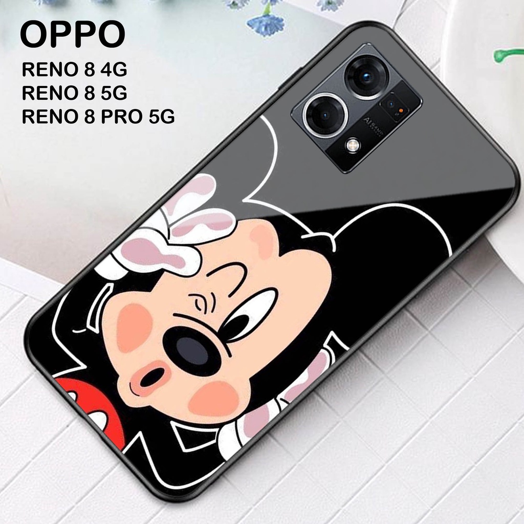 [A06] Softcase Kaca Kilau Oppo Reno 8 4g / Reno 8 5g / Reno 8 pro 5g  / Case Hp Oppo Reno 8 4g / Ren