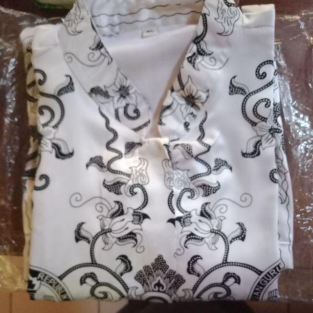 Baju Seragam Batik Pgri Sutra Sutera
