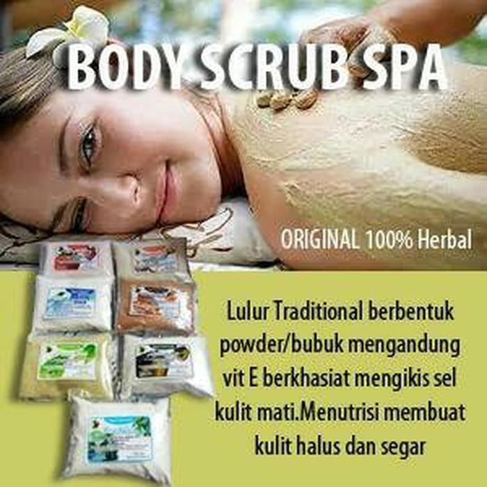 LULUR BUBUK ORGANIC 100GR BALI SPA / BODY SCRUB