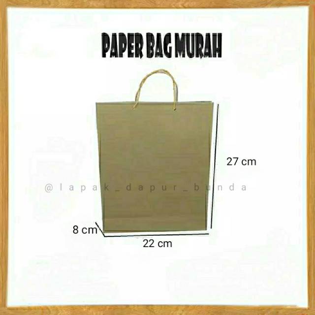 

Paperbag Murah