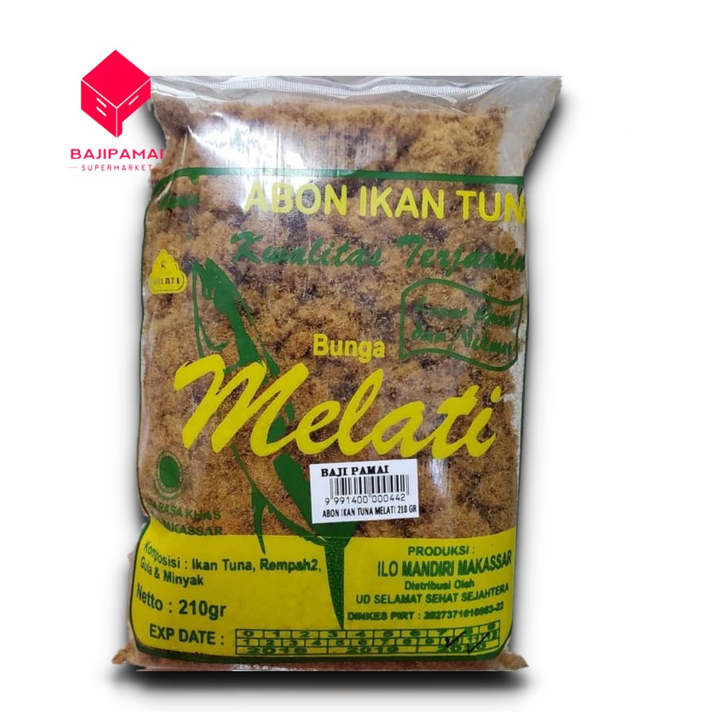 

Abon Ikan Tuna Melati 210gr