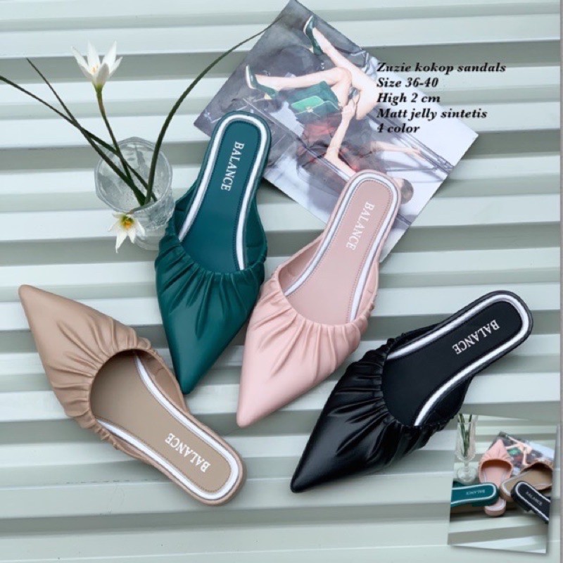 BALANCE SANDAL JELLY WEDGES SLOP KERUT LANCIP 1607 (2CM)
