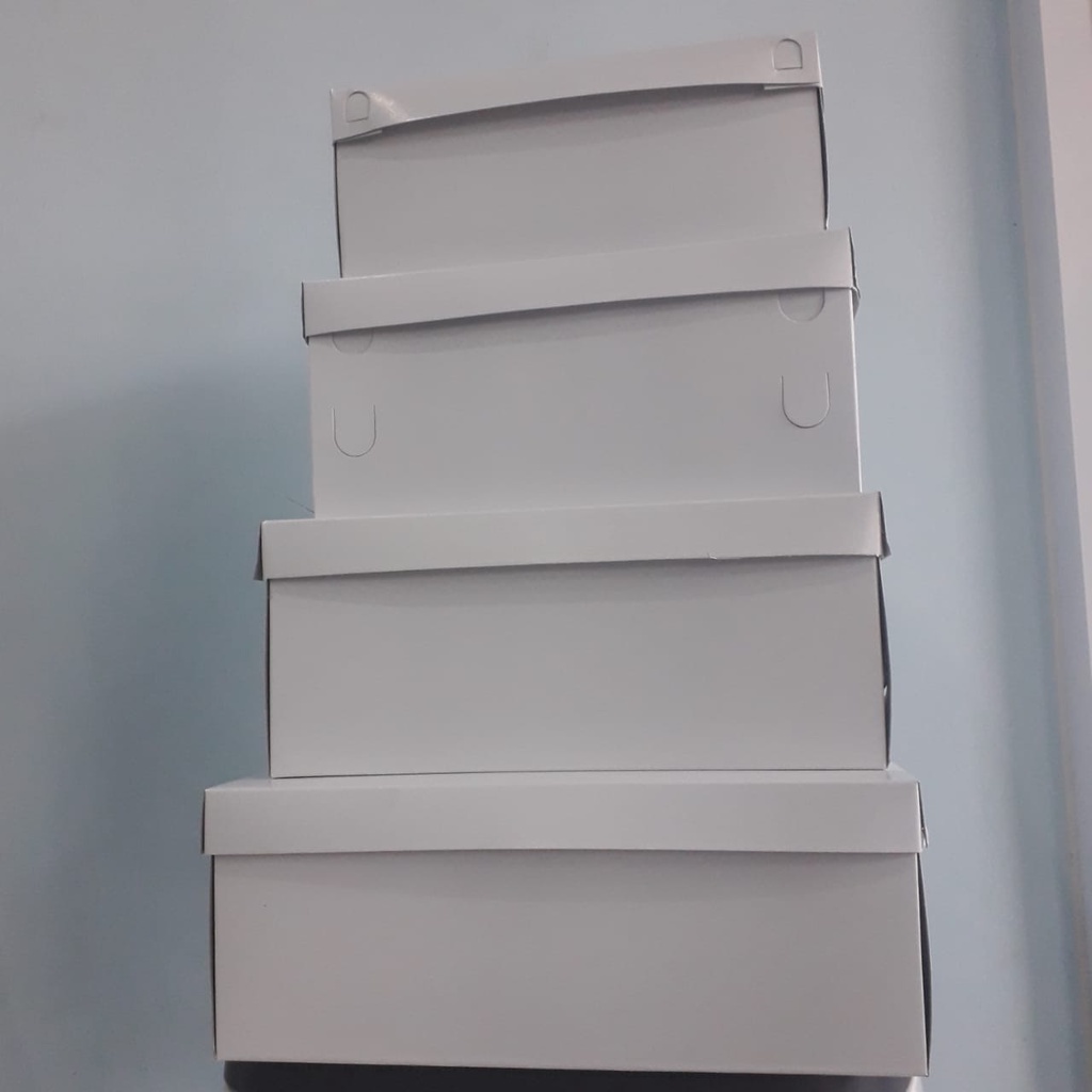 KOTAK KUE TART / DOS KUE TART PUTIH POLOS UKURAN 24, 26, 28, 30 CM