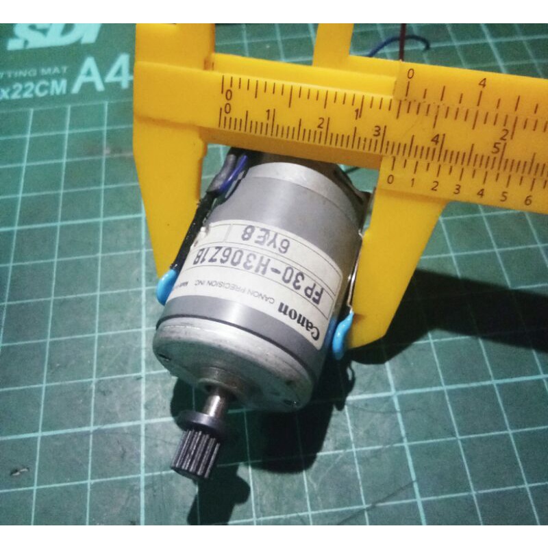 mini motor as double  24vdc - 5000rpm motor canon