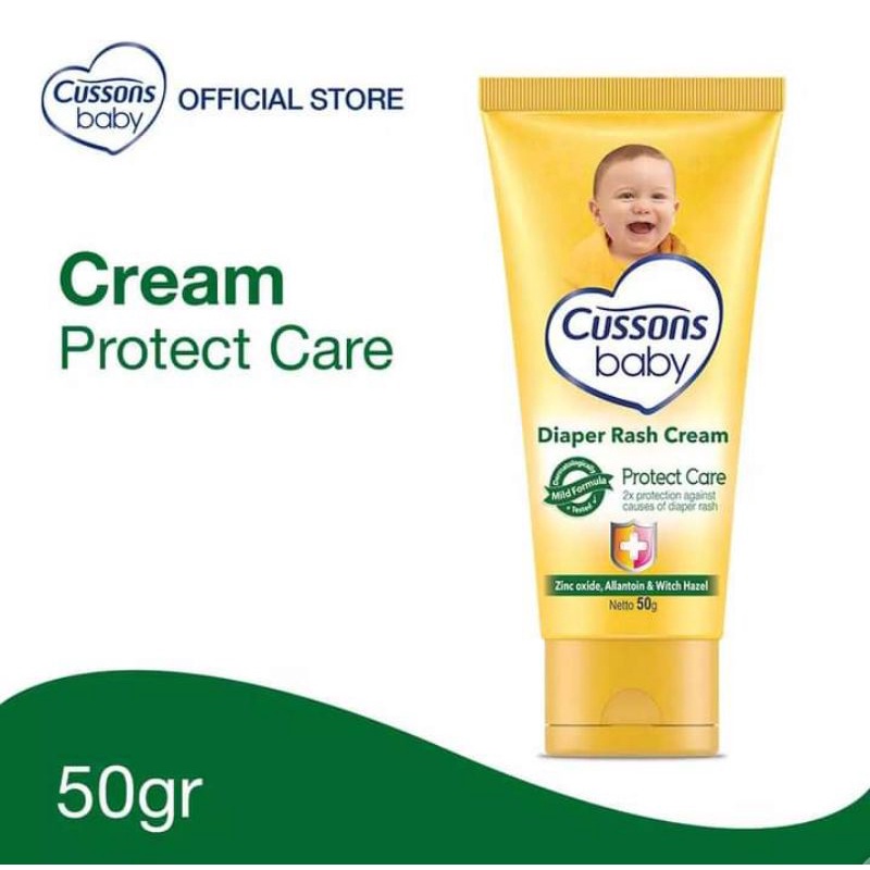 Cussons Baby Diaper Rash Cream Protect Care (Cream Ruam Popok)