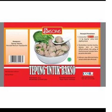 

Tepung Pengenyal Basopas