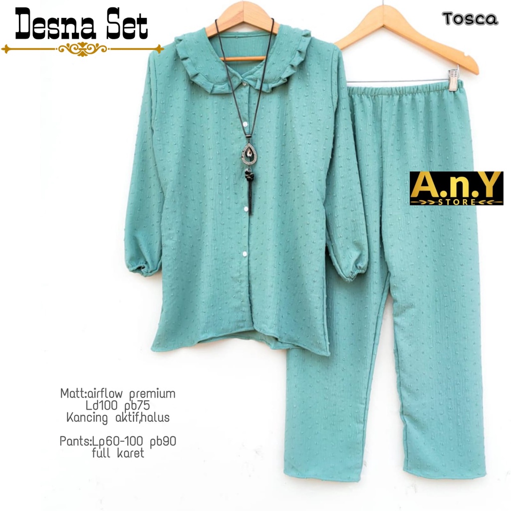 DESNA SET BY ANY - SET BAJU DAN CELANA WANITA-2