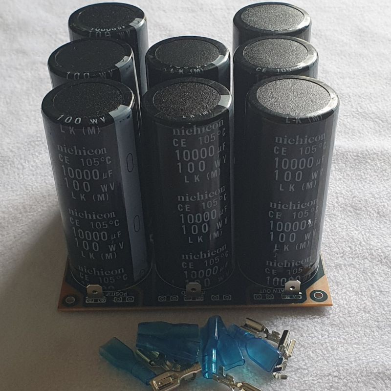 KIT PSU 8 Elco NICHICON 10000uf 100V