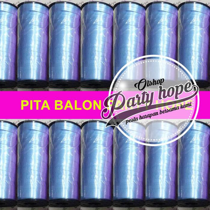 

PROMO - Pita Ribon biru/ Pita Balon biru/ Pita Balon Helium / Pita biru