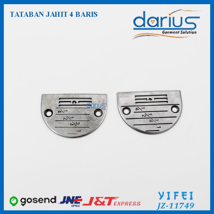 Piringan Needle Plate Plat Jarum Plat Gigi Mesin Jahit/YIFEI-11749 - E12-2