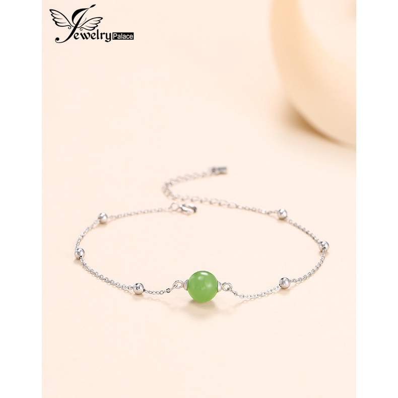 Perhiasan Gelang Tangan 925 Silver Desain Chalcedony Untuk Wanita