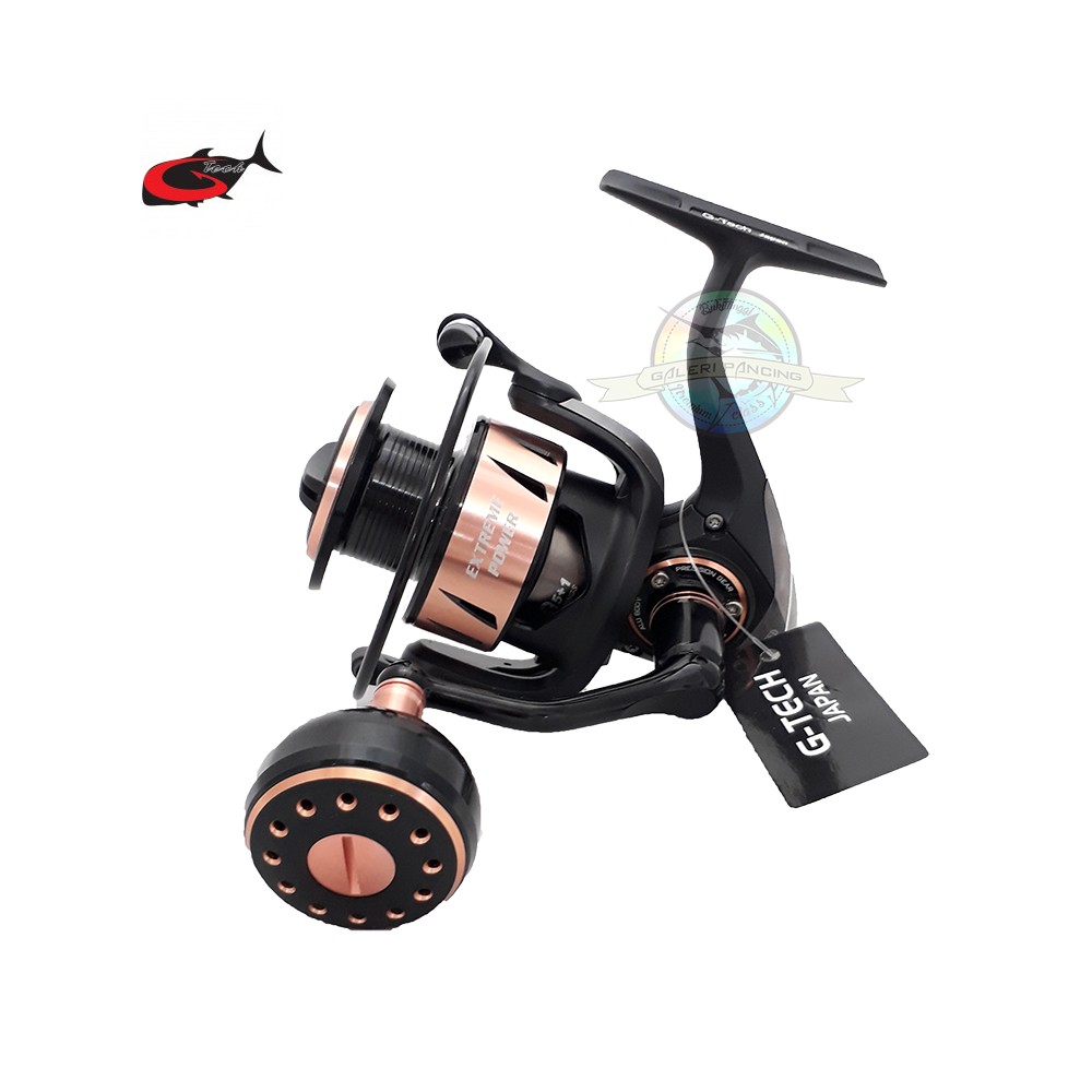 REEL G-TECH EXTREME POWER 4000HG DRAG 14KG JAPAN 15+1 BB