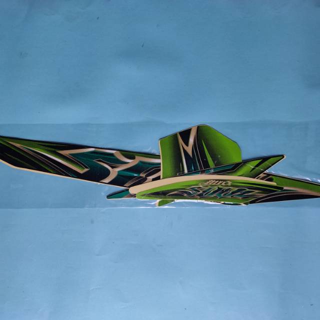 STRIPING STIKER MIO SOUL 2010 HIJAU HITAM SET