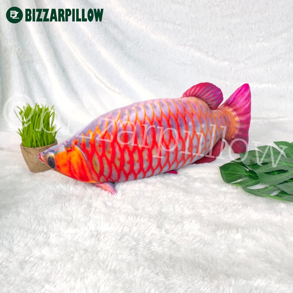 Bizzarpillow Bantal Ikan Arwana size L BZ078