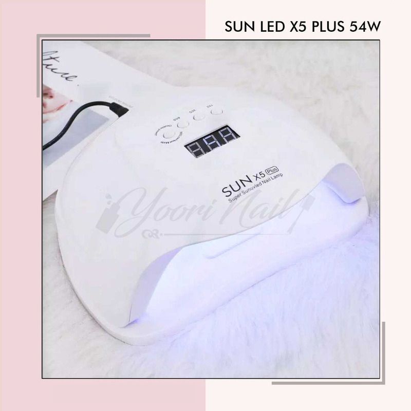 LED SUN X5 PLUS 54W uv led nail dryer pengering kutek gel led lamp