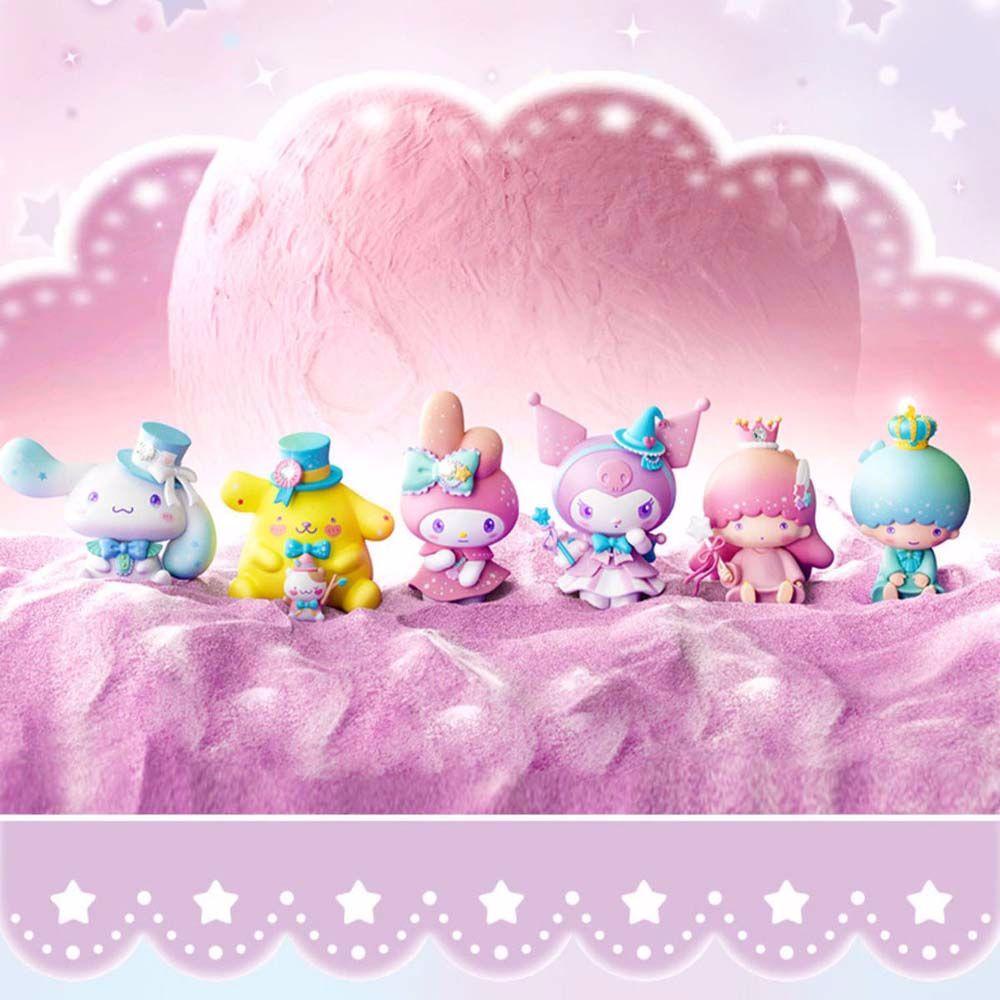 Needway My Melody Patung Hiasan Rumah Koleksi Model Blind Box Cinnamoroll Model Anime Figure Mainan