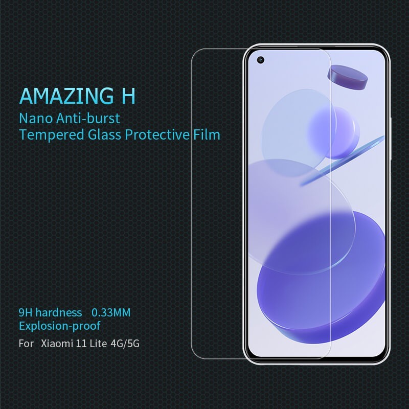 Xiaomi Mi 11 Lite / Mi11 Lite Nillkin Tempered Glass Amazing H Nilkin