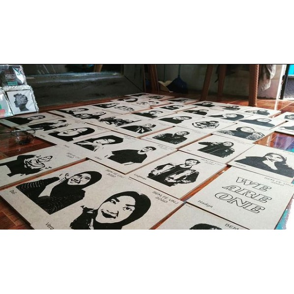 Siluet Murah / Siluet MDF / Siluet Kayu MDF 20x30