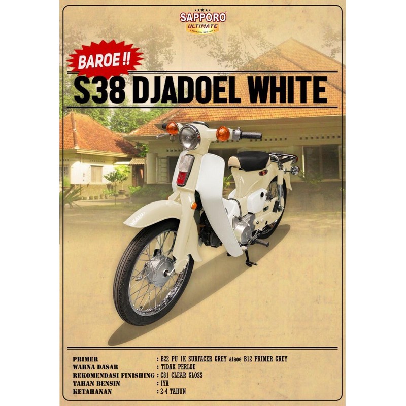 SAPPORO ULTIMATE DJADOEL WHITE S38 400 ML