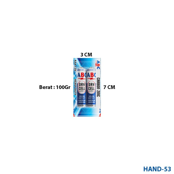 BATRE baterai AAA isi 12pcs batu battery