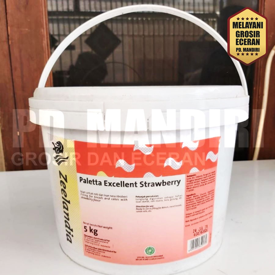 

ZEELANDIA SELAI PALETTA STRAWBERRY 5 KG