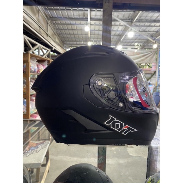 KYT FALCON FR HITAM DOFF