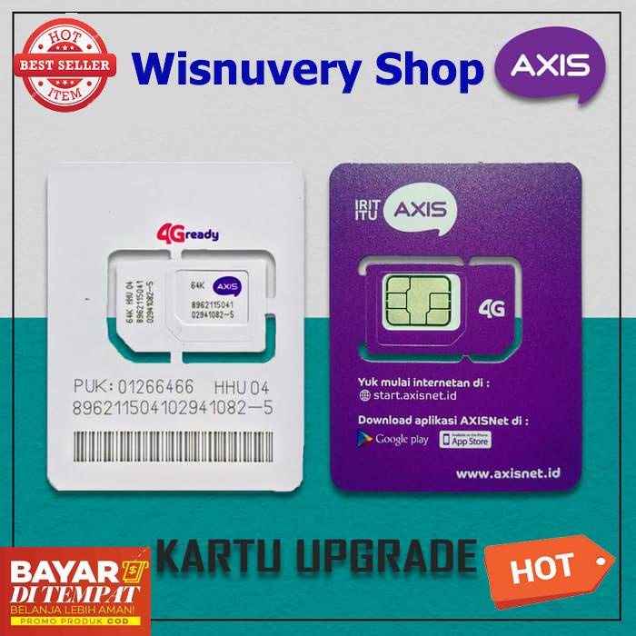 Kartu Perdana Upgrade Axis ke 4,5G