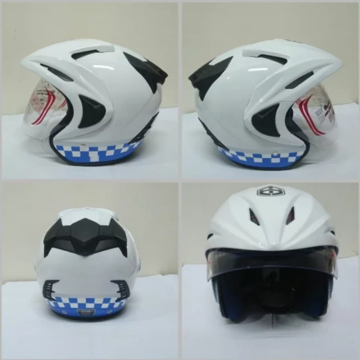 Helm Polantas Helm Polisi Helm Dishub Polos Brand Thi Sni Original Termurah