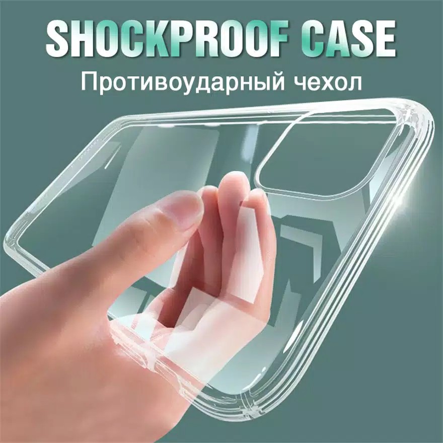 Softcase HD VIVO Y93 /Y95 /Y91 Case TPU Silicon Bening Casing Transparant