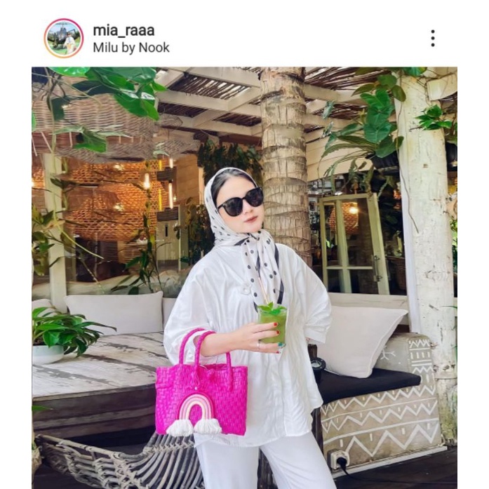(TANPA ACCESORIES) Tas Jali Premium Tas Jaly Premium Tas Anyaman Tas Kresek