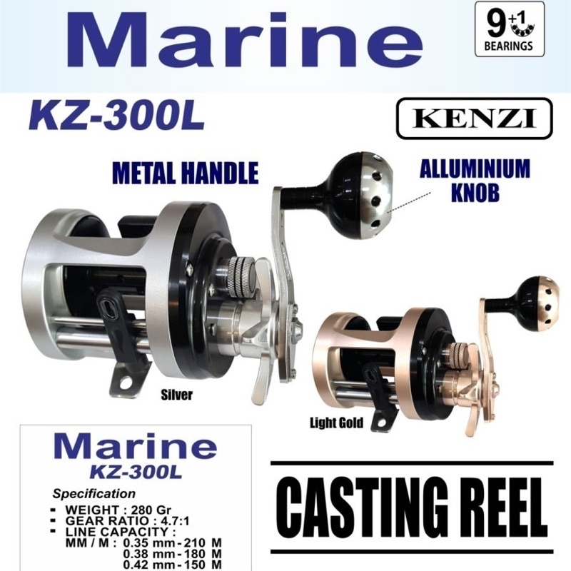 REEL OH KENZI MARINE KZ-300L
