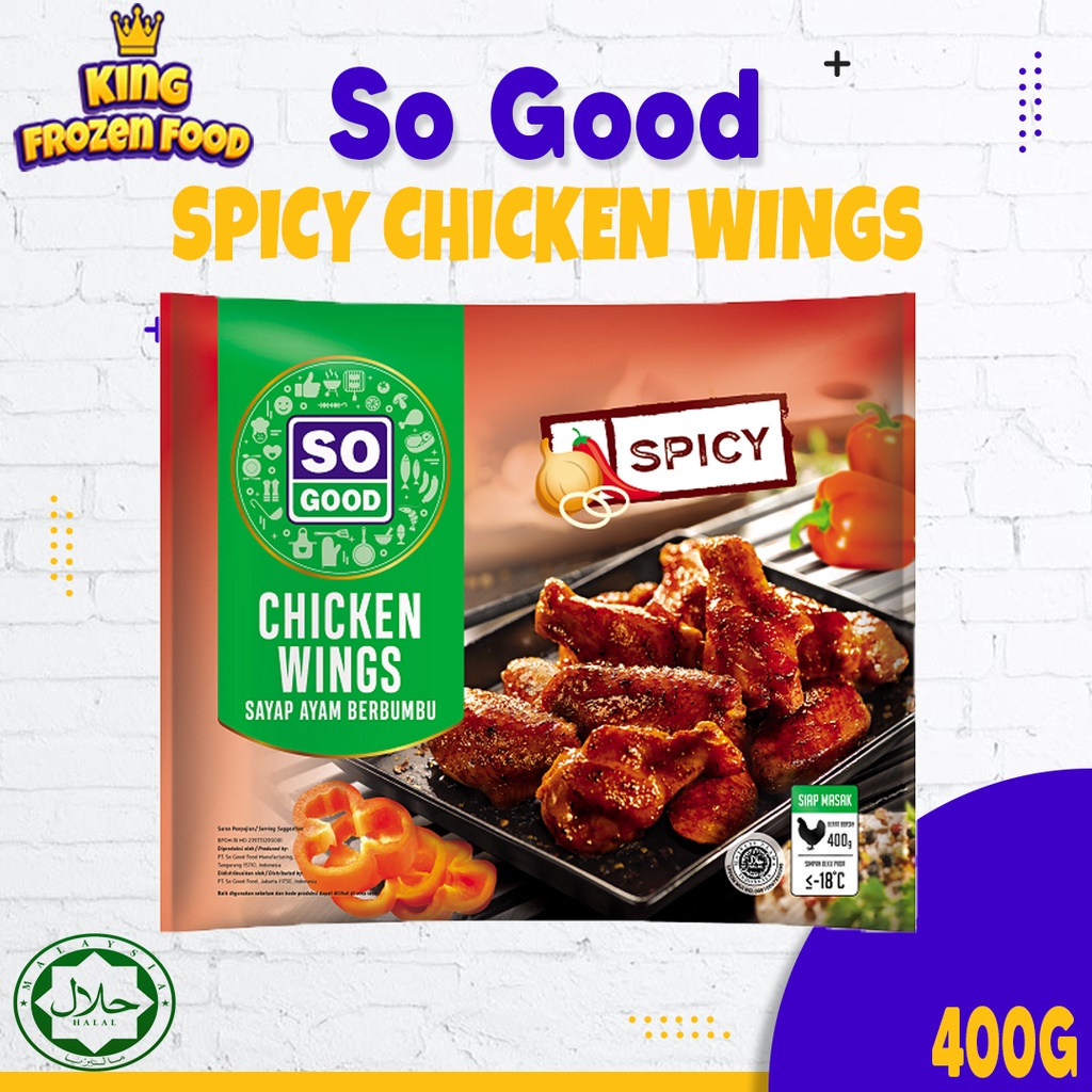 So Good Spicy Chicken Wings 400G