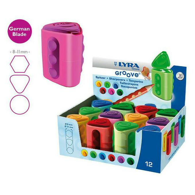 

Promo Awal tahun Rautan/sharpener groove 2 lubang LYRA Promo Awal tahun