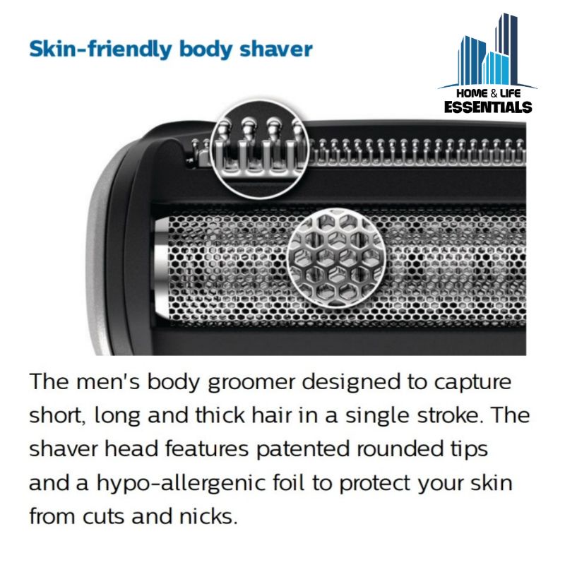 Bodygroom Philips BG3005 Body shaver Alat Cukur Bulu Badan Philips