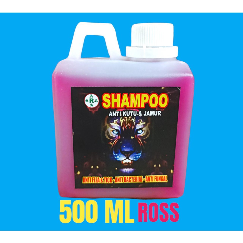 SHAMPO KUCING ANTI KUTU/JAMUR/RONTOK NETTO ; 500 ML