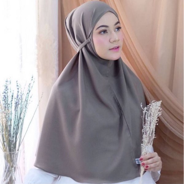 Bergo maryam premium diamond / Hijab Instan bergo maryam tali nonpet