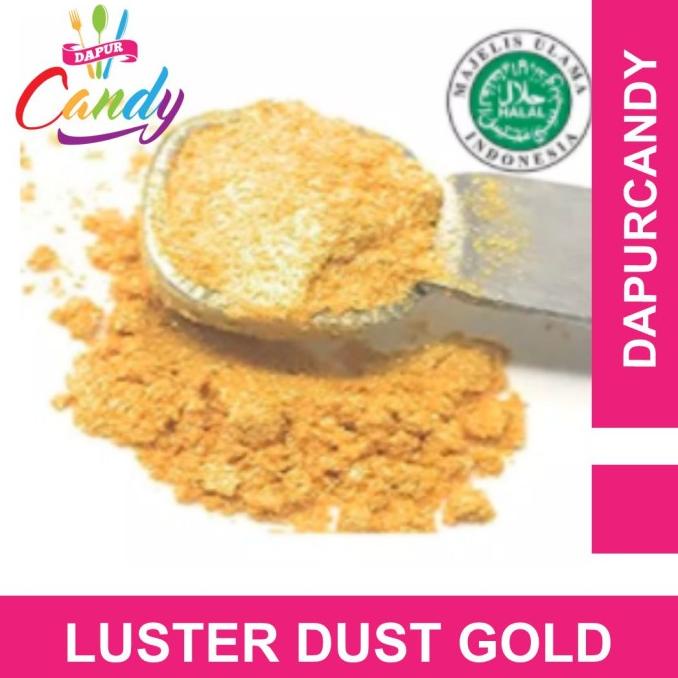 

DapurCandy - Luster Dust Gold (Bubuk Emas) - HALAL - Dekorasi Kue TERLARIS TERPERCAYA ORIGINAL