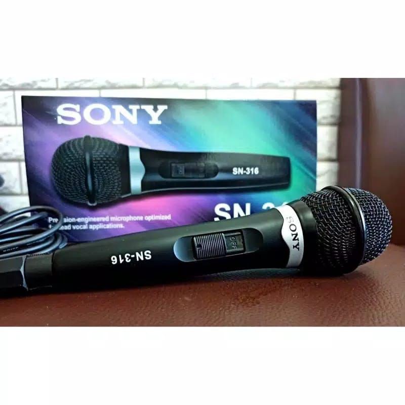 MIC KABEL SONY SN 316 // MICROPHONE MIC MIK KABEL SONY