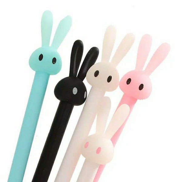 Pena Pulpen Karakter Kelinci / Rabbit Head Pena Import Lucu Cute Unik Import / TS-107