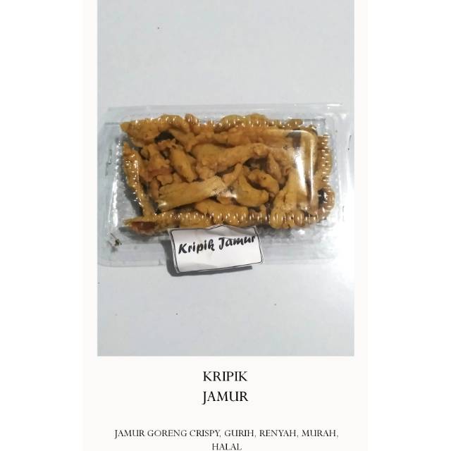 

Jamur crispy, enak, murah