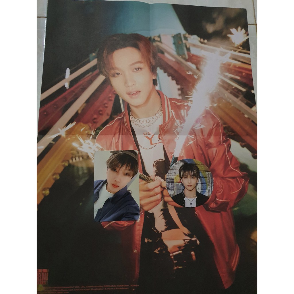 NCT Dream Reload Jisung PC Circle Card Haechan Mini Poster