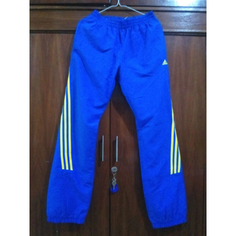 (PRELOVED) CELANA PANJANG ADIDAS BIRU