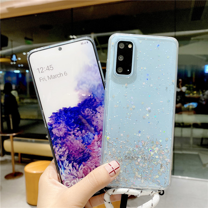 Hp Soft Case Hp Glitter Untuk Oppo Reno Realme C21 Realme 7i  /Realme C17 /Reno 5 / 4 / 4g / Reno 3 / 2 / Indonesia / Reno4Pro / 4g OPPO Reno 5 Pro Plus