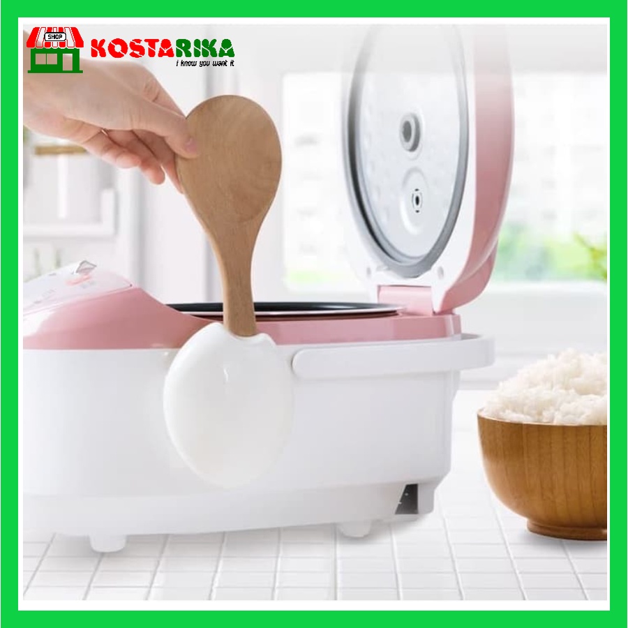 Tempat Centong Nasi Vacuum Holder Sendok Nasi Oval Tempel di Rice Cooker Tempat Centong Nasi Rice Cooker