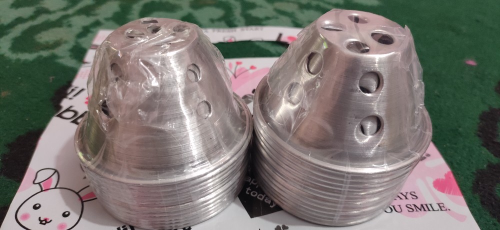 Cetakan Kue Bolu Kukus B Bahan Alumunium Isi 1 Lusin