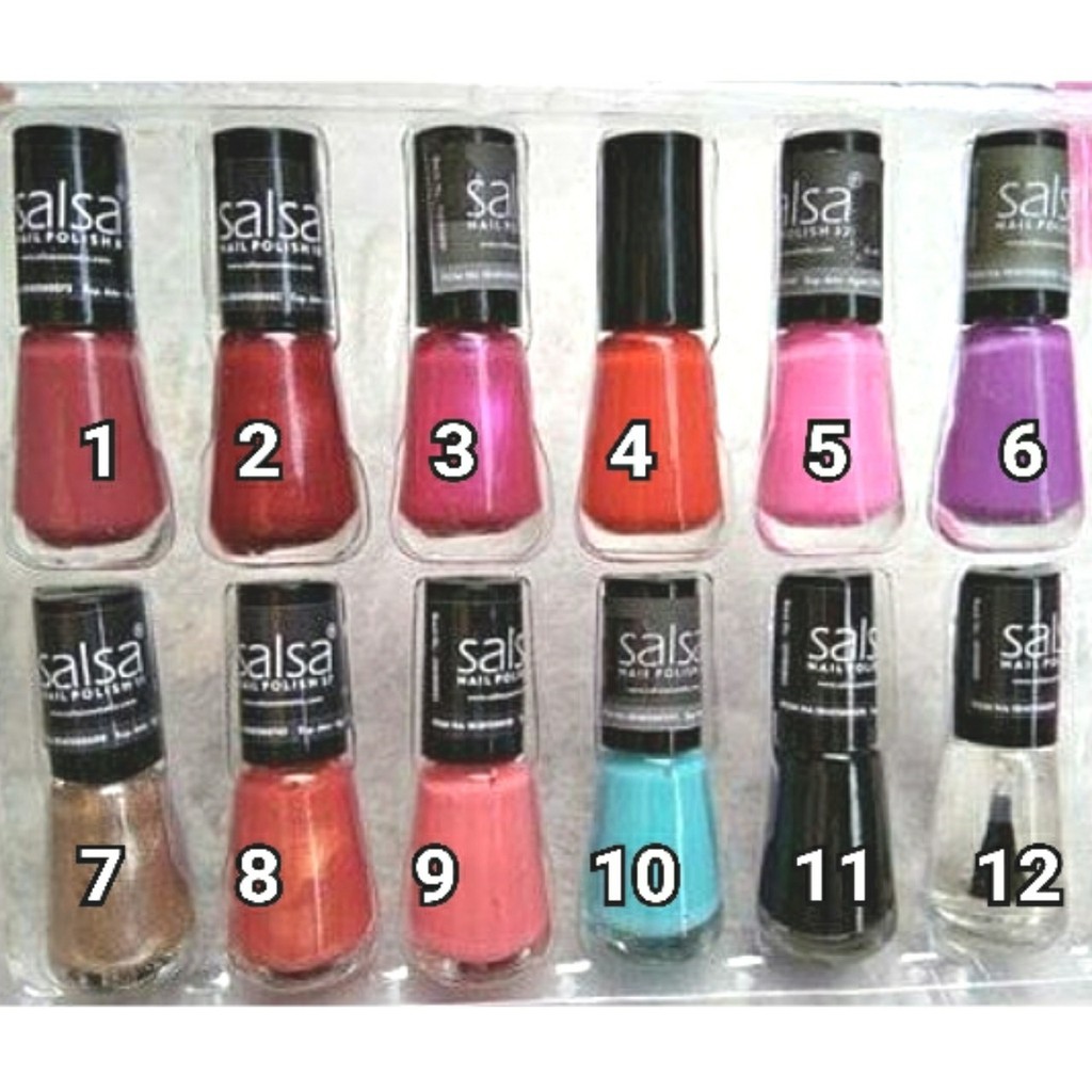 KUTEK SALSA KUTEK BENING KUTEK HITAM KUTEK WARNA NAIL POLISH