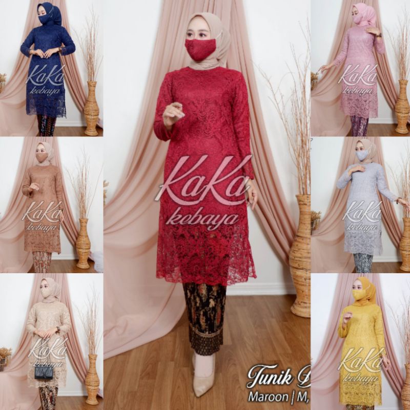 KEBAYA ORIGINAL//TUNIK BRUKAT//KODE KK